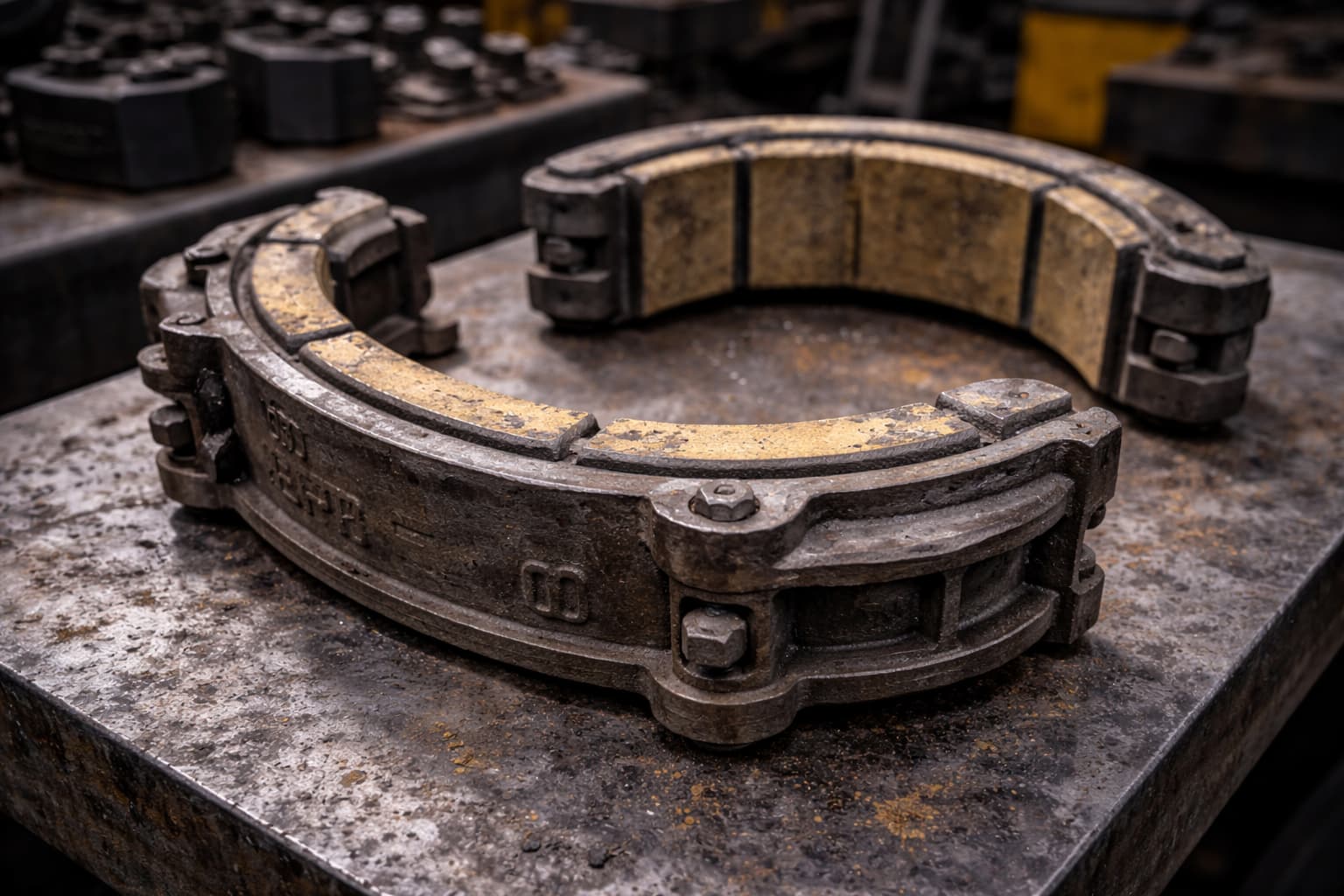 Локомотивные тормозные колодки для железнодорожного подвижного состава